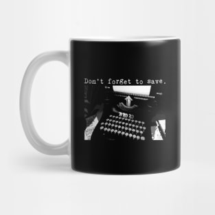 Don't forget to save. Mug